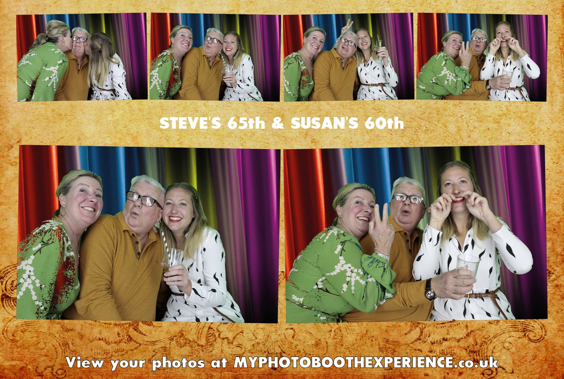 Steve's 65th & Susan 60th Birthday | View more photos from the event at gallery.myphotoboothexperience.co.uk/u/MyPhotoBoothExperienceLtd/Steves-65th-Susan-60th-Birthday